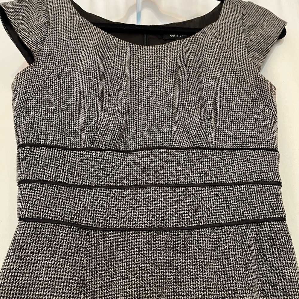 White House Black Market Houndstooth Dress